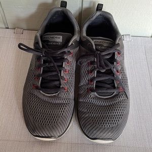 Skechers Lite-Weight Extra Wide Fit Air Cooled Memory Foam Sneakers